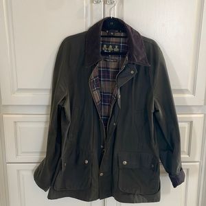Mens Barbour Waxed cotton jacket XL